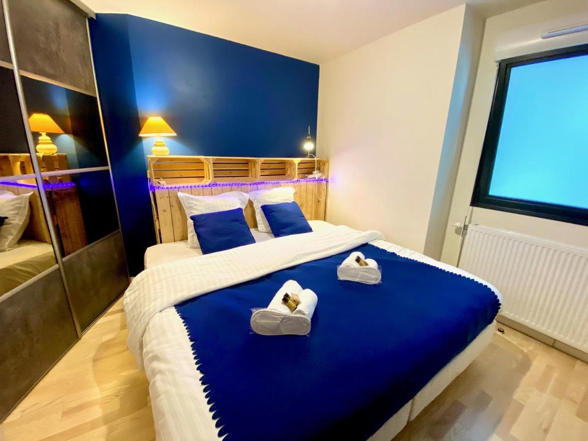 Le Neptune, Appartement Avec Parking Et Jardin Proche Universite Кан Экстерьер фото